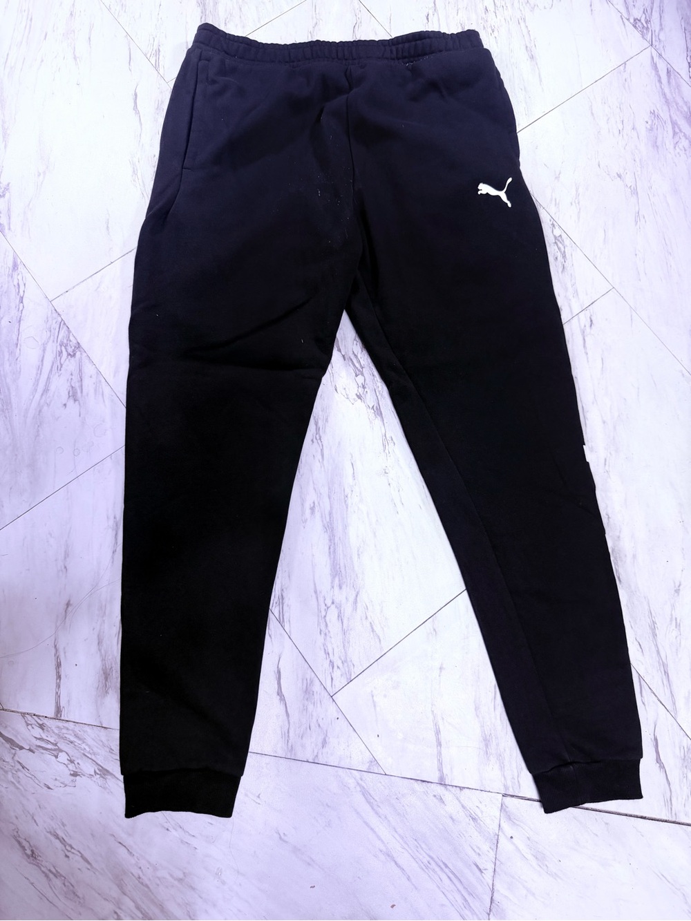 Puma Black Men’s Athletic Jogger Sweatpants